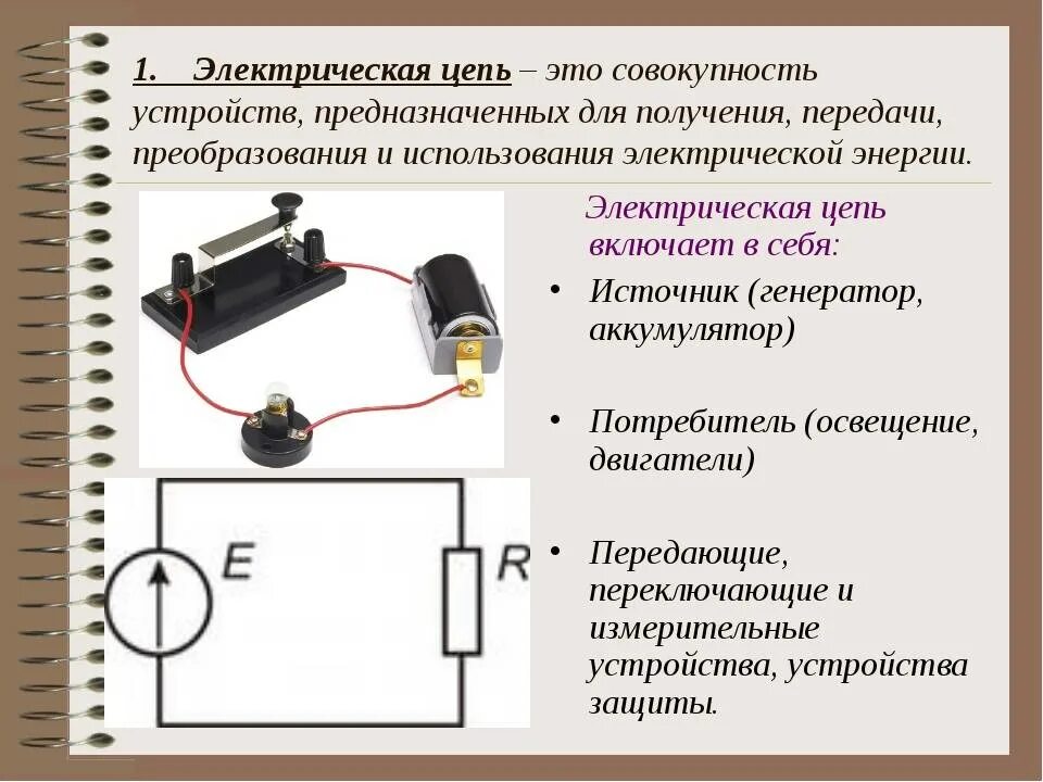 Передача информации током