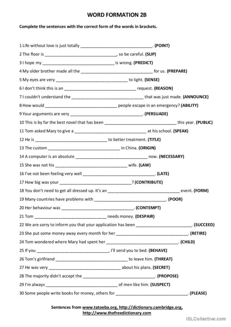 He french well. Word formation. Word formation sentences. Word formation упражнения Elementary. Word formation in English exercises.