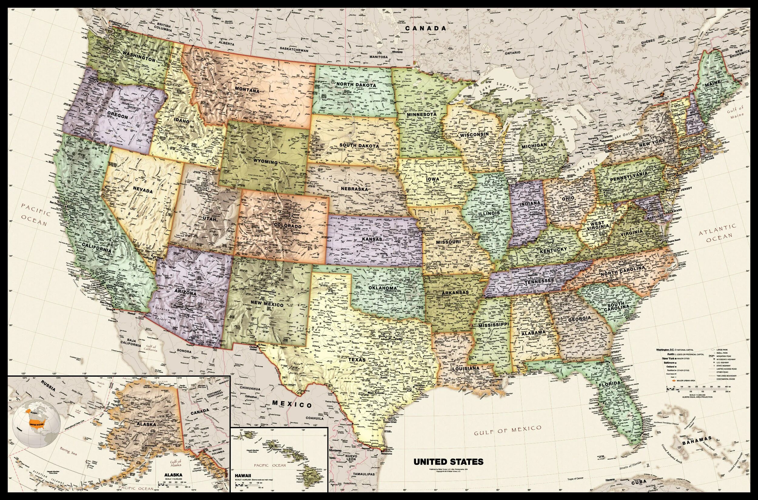 Small map. Географическая карта США со Штатами. Карта Штатов США высокого разрешения. Карта США В высоком разрешении. Карта США по Штатам в высоком разрешении.