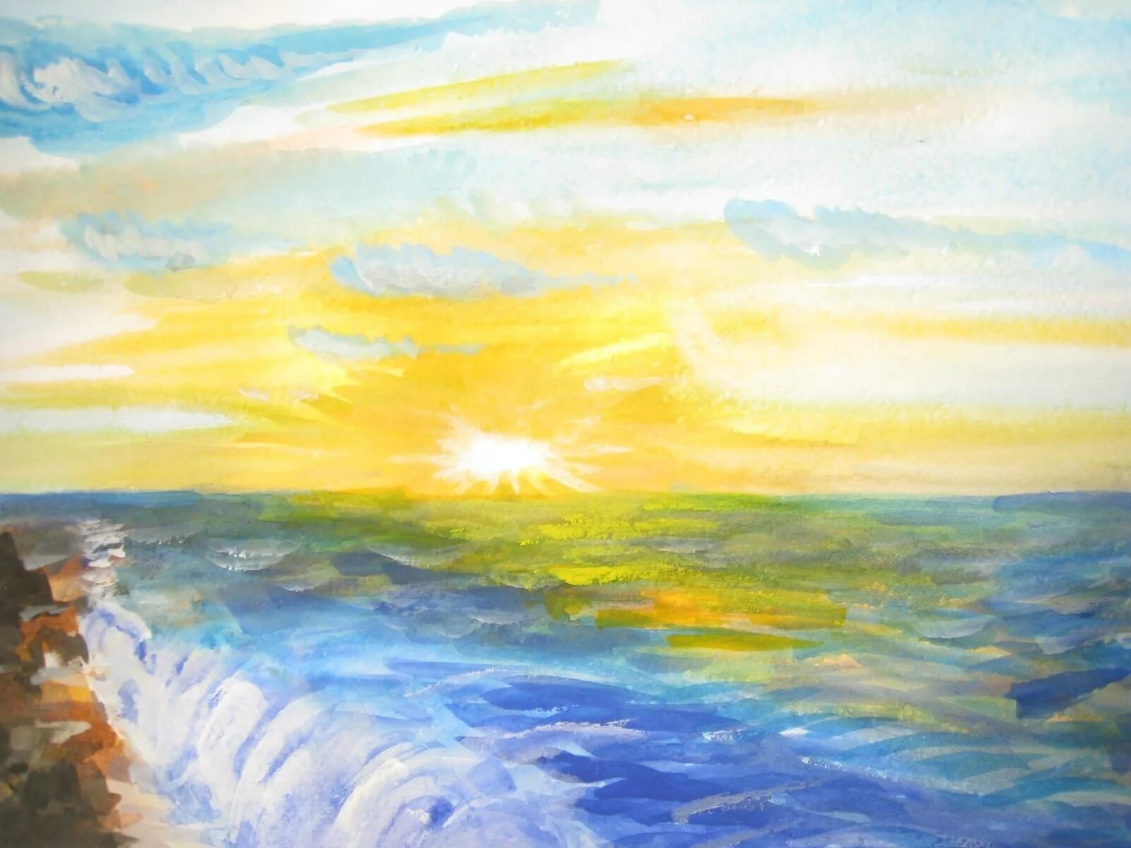 нарисовать закат. рисунок море и солнце. рисунок лето. детские рисунки море. рисунок море и солнце.