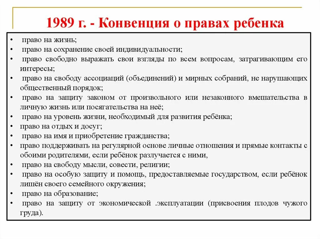 Обязанности родителей и детей. Соответствие прав и обязанностей родителей