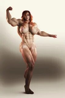 defaker69, neesha (defaker69), 3d, tagme, 1girls, abs, breasts, flexing, lo...