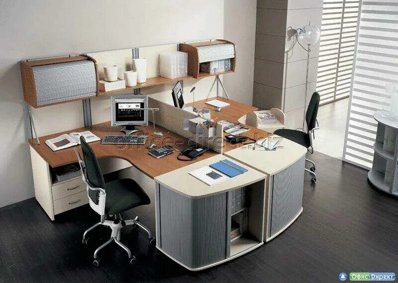 Кабинет 5х. Современный офисный стол. Рабочее место секретаря. Стол для офиса. Рабочее место сотрудника офиса.