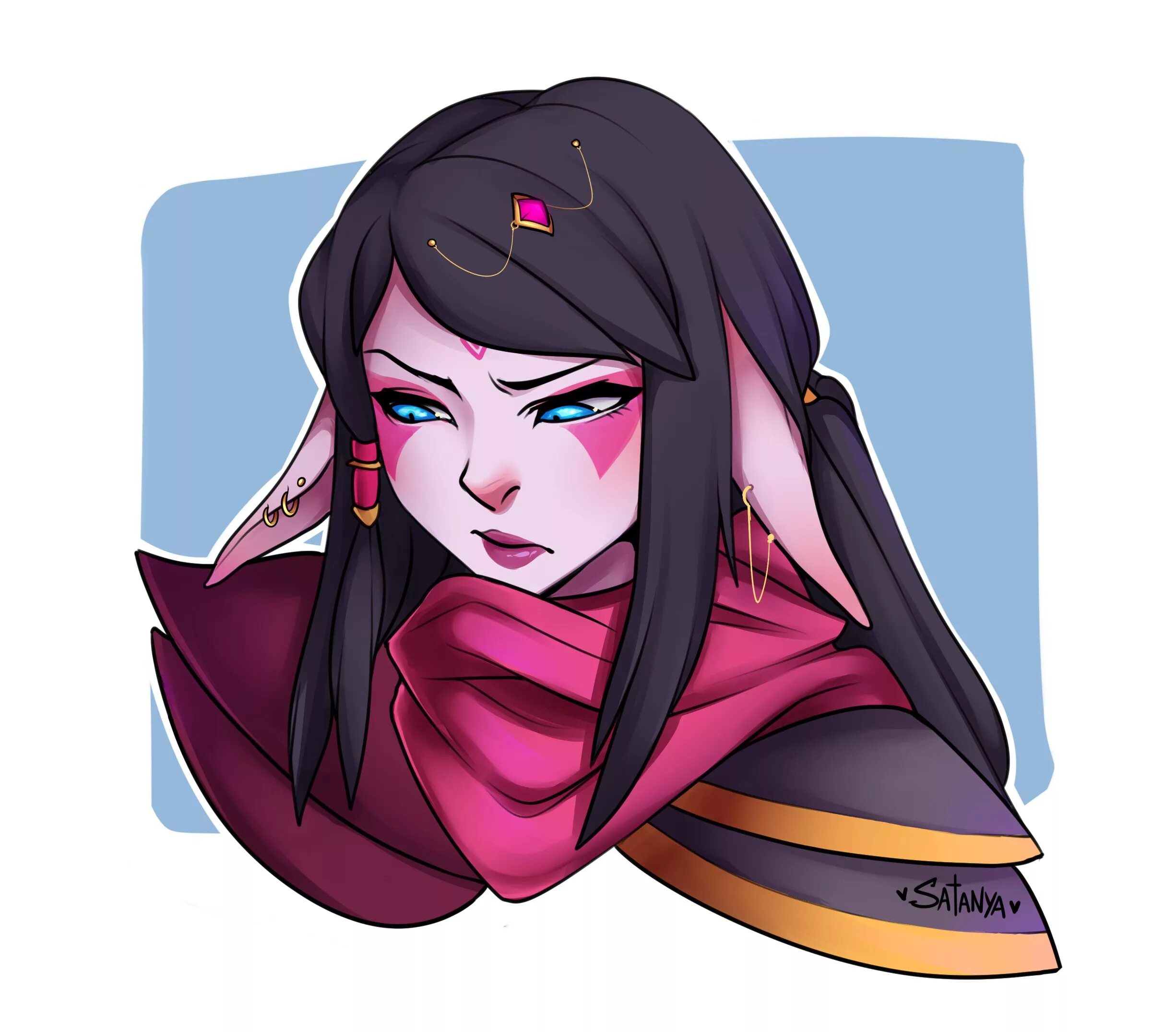 Queen of pain arcana. Гароу манга монстр. Zxc авы. Zxc арты. Ланайя.