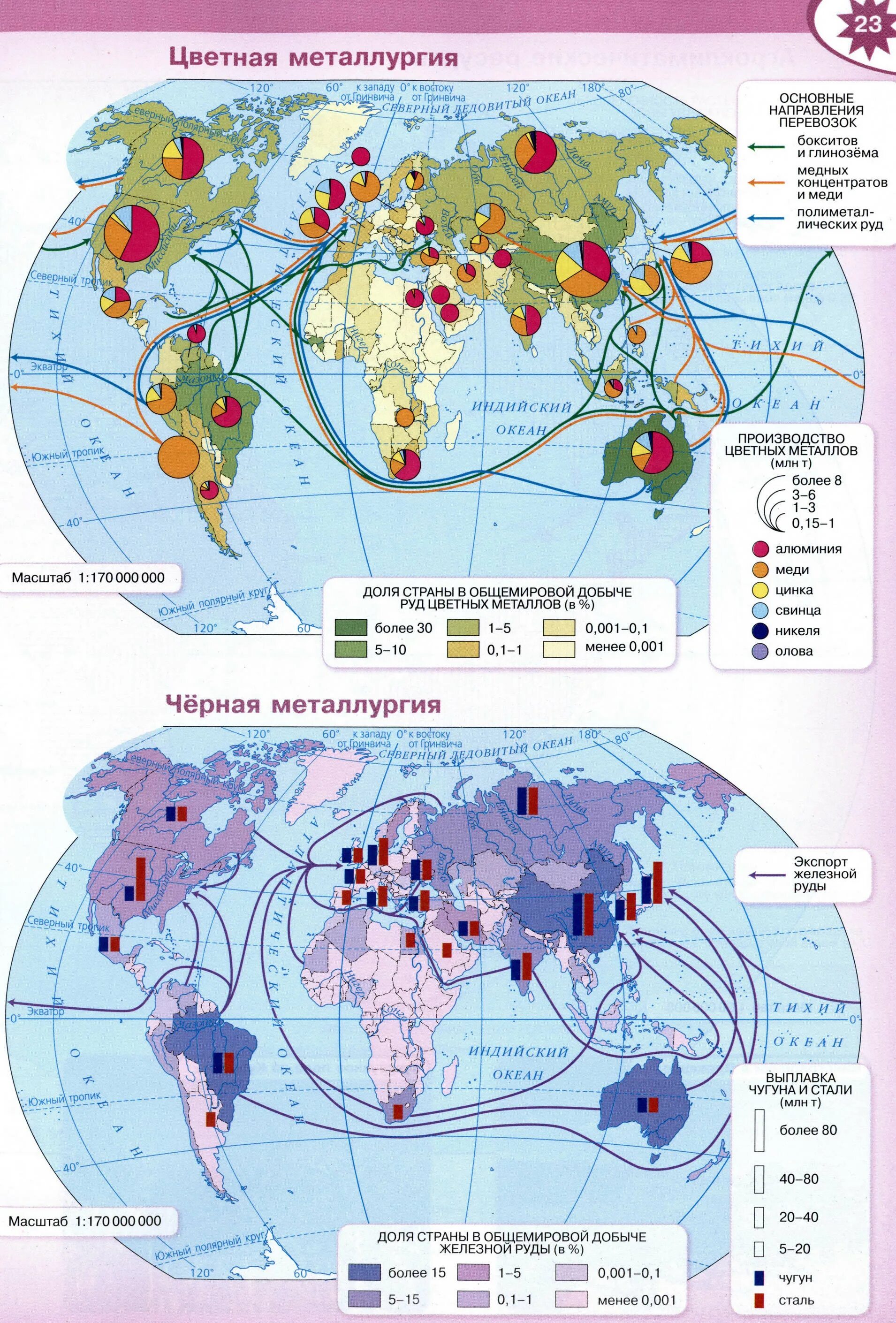 Страны экспортеры черной и цветной металлургии. Атлас 10 класс, карта «цветная металлургия». Черная и цветная металлургия атлас. Атлас 9 класс география цветная металлургия.