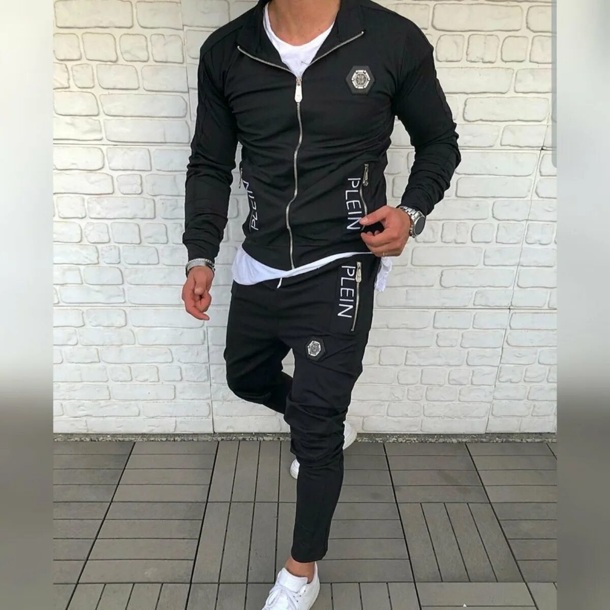 Мужской спортивный костюм турция купить. Philipp plein Sport костюм женский.