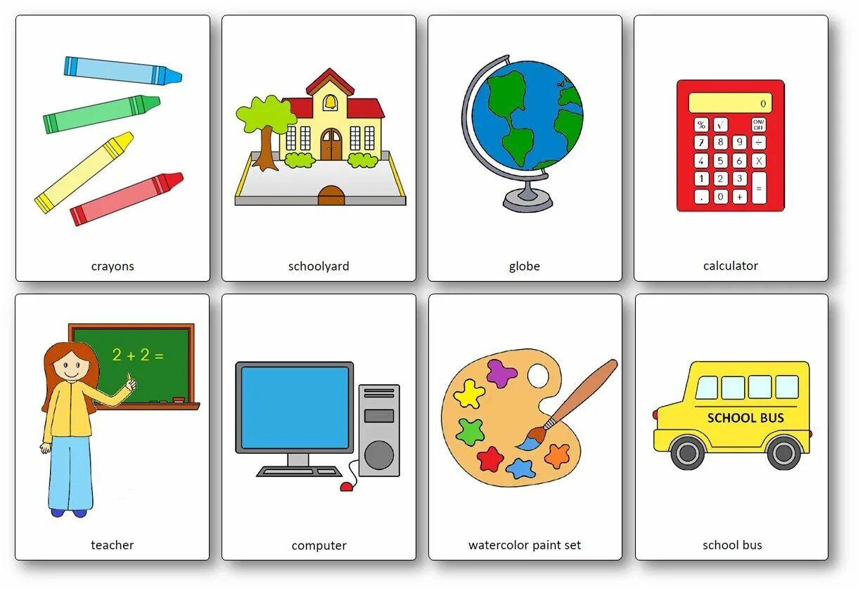Карточки Classroom objects. Карточки школьные предметы. School objects карточки. Школьные предметы Flashcards.