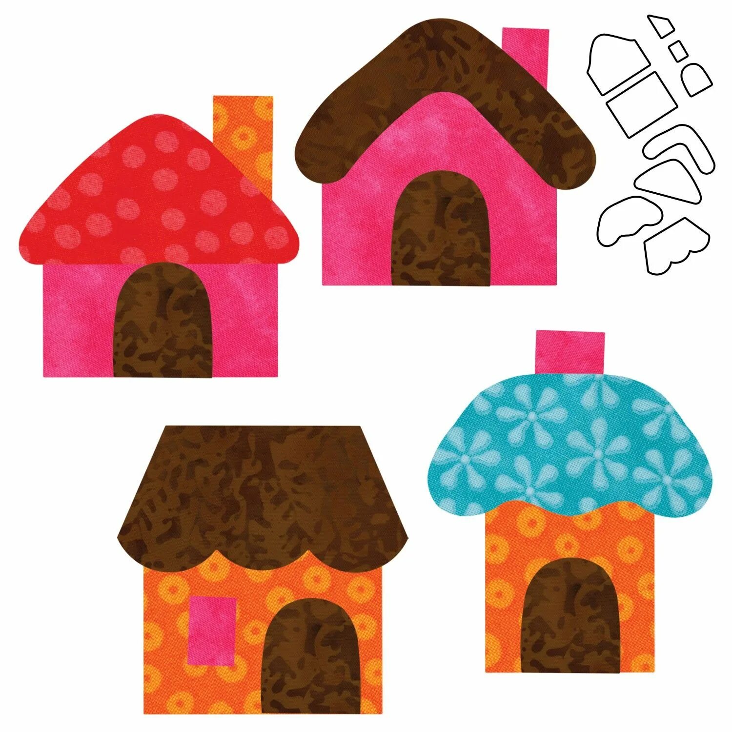 аппликация сказочный домик. дом аппликация для детей. аппликация домик. аппликация сказочный домик. аппликация сказочный домик.