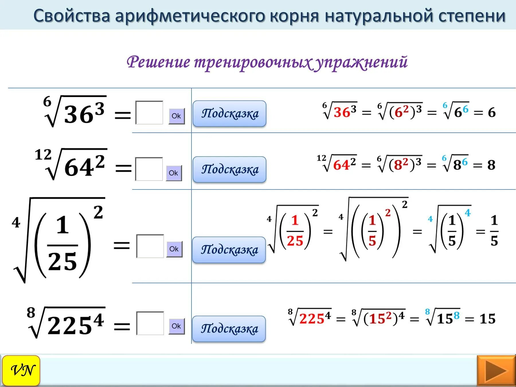 Алгебра числа корни степени. Алгебра числа корни степени