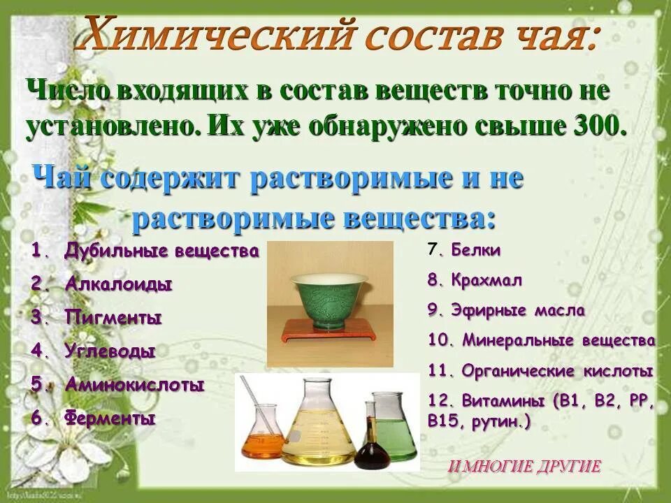 Рецепт химии
