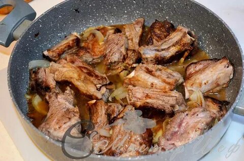 Как потушить ребрышки