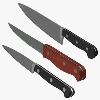 3d model knife