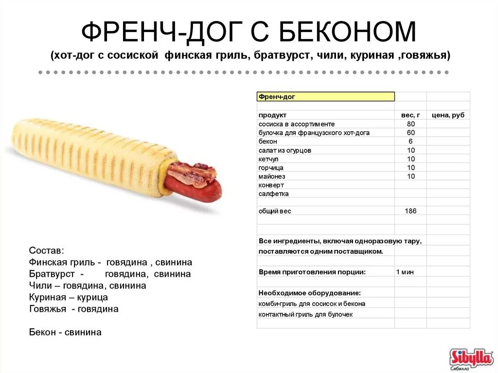 Булочка для французского хот дога технологическая карта. Стардогс французский хот дог калорийность. Технологическая карта приготовления хот дога. Френч дог Сибилла калорийность. Технологические карты французский