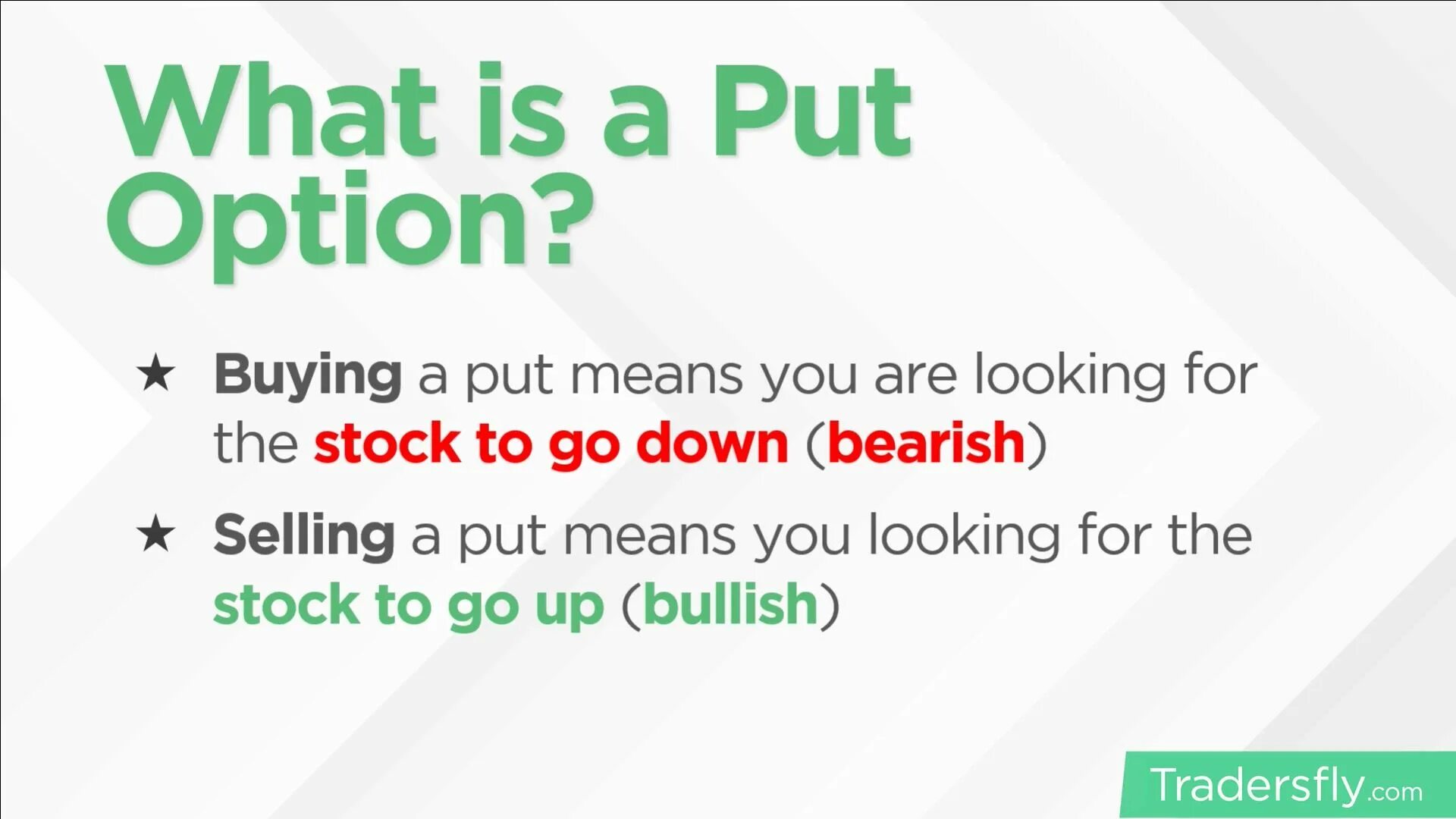 Put in meaning. Put in meaning
