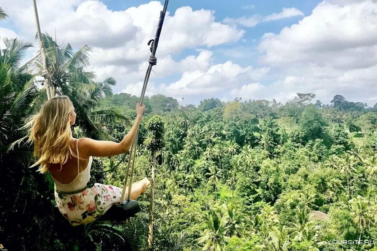 Джунли Бали. Качели Убуд. Убуд Бали. Bali Swing Ubud.