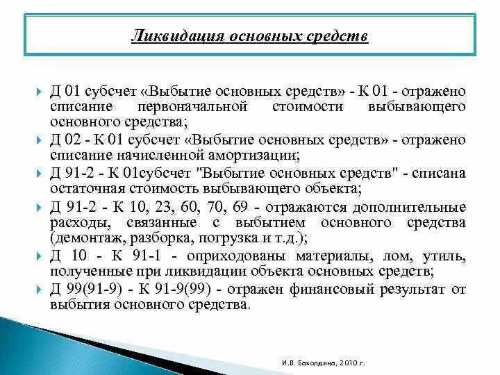 Ликвидация основных средств проводки. Ликвидация объекта основных средств проводки. Ликвидировано основное средство проводка. Основные проводки основных средств.