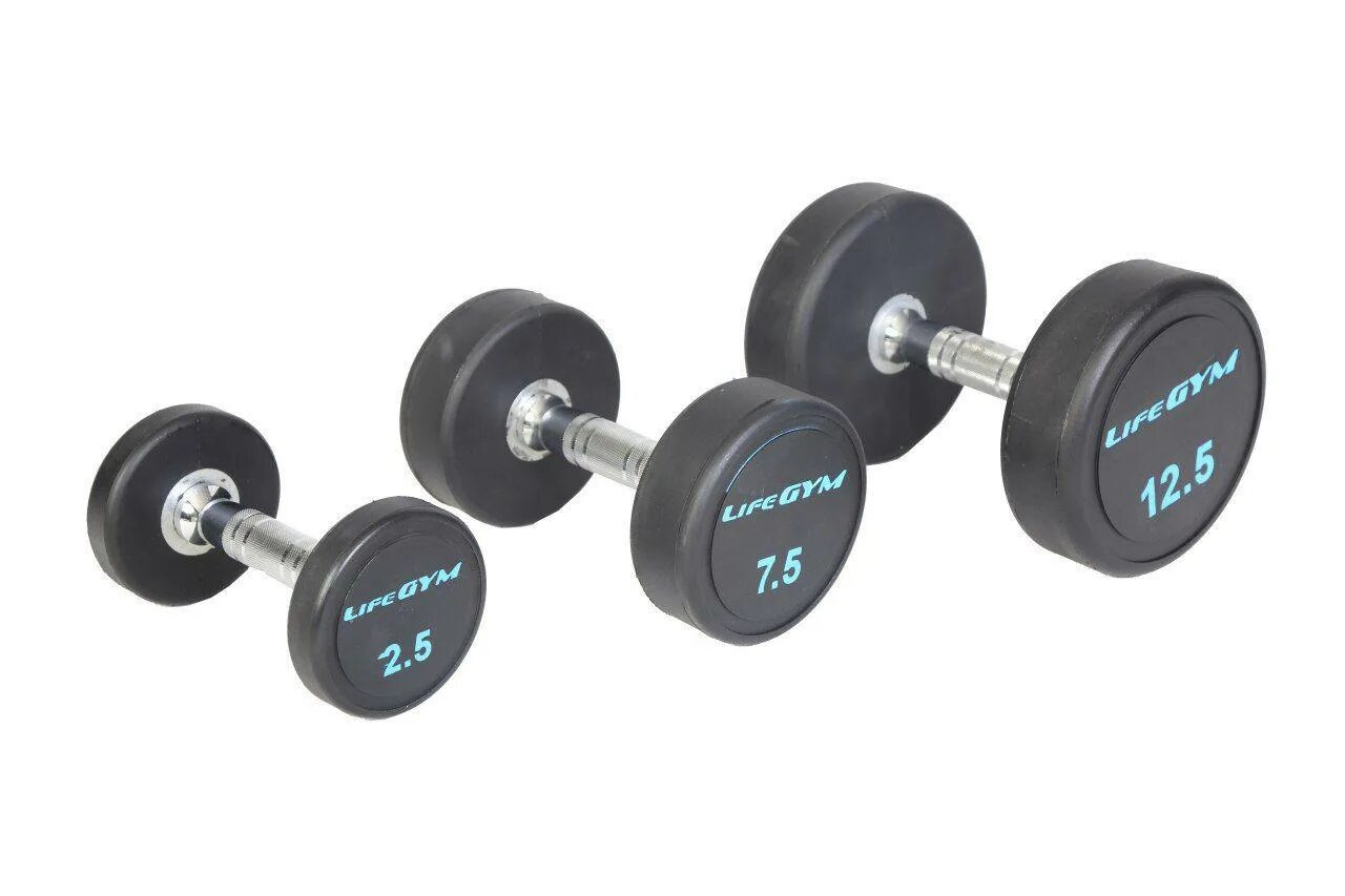 Гантели 2.5кг-25кг. Гантели Hammer strength 20кг. Гантели Inter Atletika 24кг неразборные.