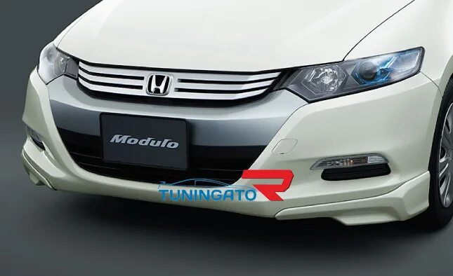 Бампер хонда инсайт. Обвес modulo Honda Insight. Honda Insight накладка modulo. Modula обвес Хонда Инсайт. Аэродинамический обвес (Mugen) Honda Insight 07.