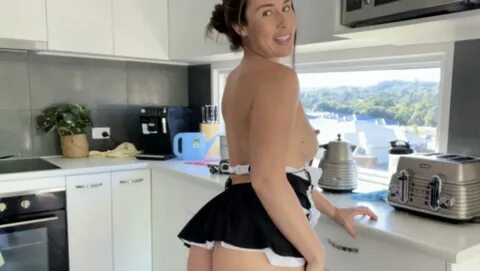 Natashajane - Naughty maid Squirting in the kitchen br I’m your naughty lit...