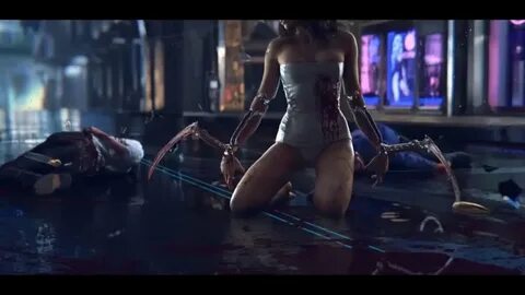 Киберпанк 2077 сцены