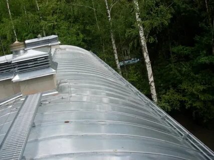 Кровля из оцинкованной стали