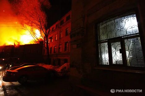 В москве снова горит