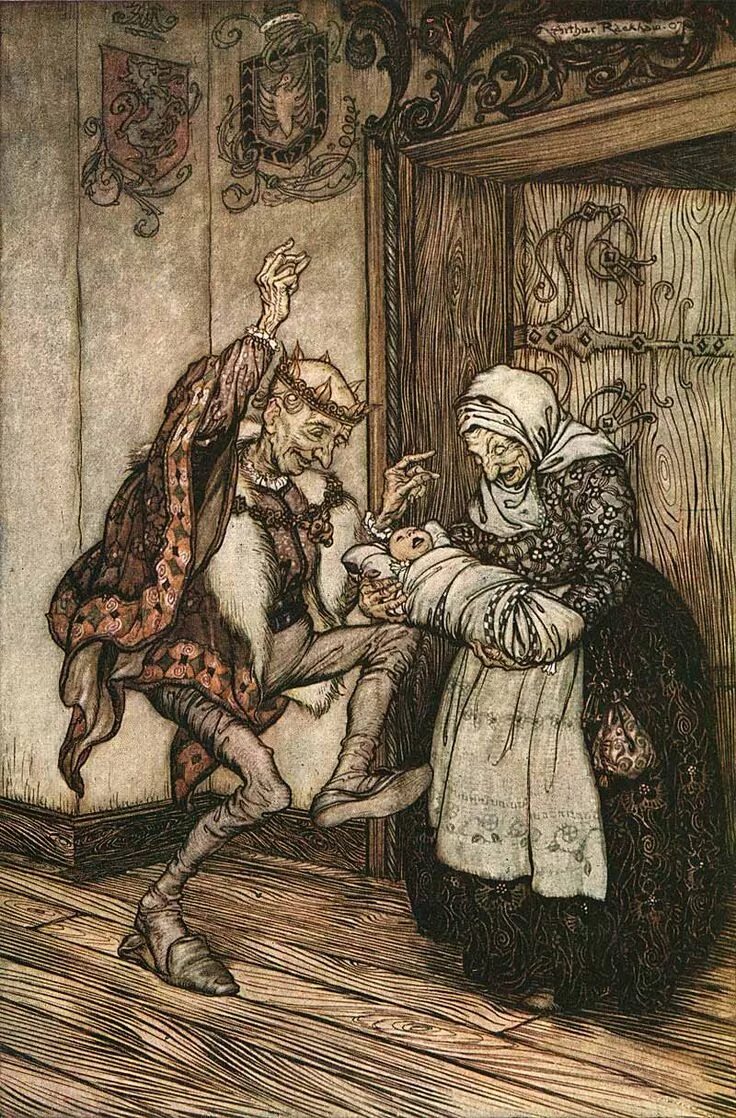 Художественные старые сказки. Артур рэкхем братья гримм. рэкхем сказки братьев гримм. рэкхэм гензель и гретель. сказки братьев гримм иллюстрации рэкхема.