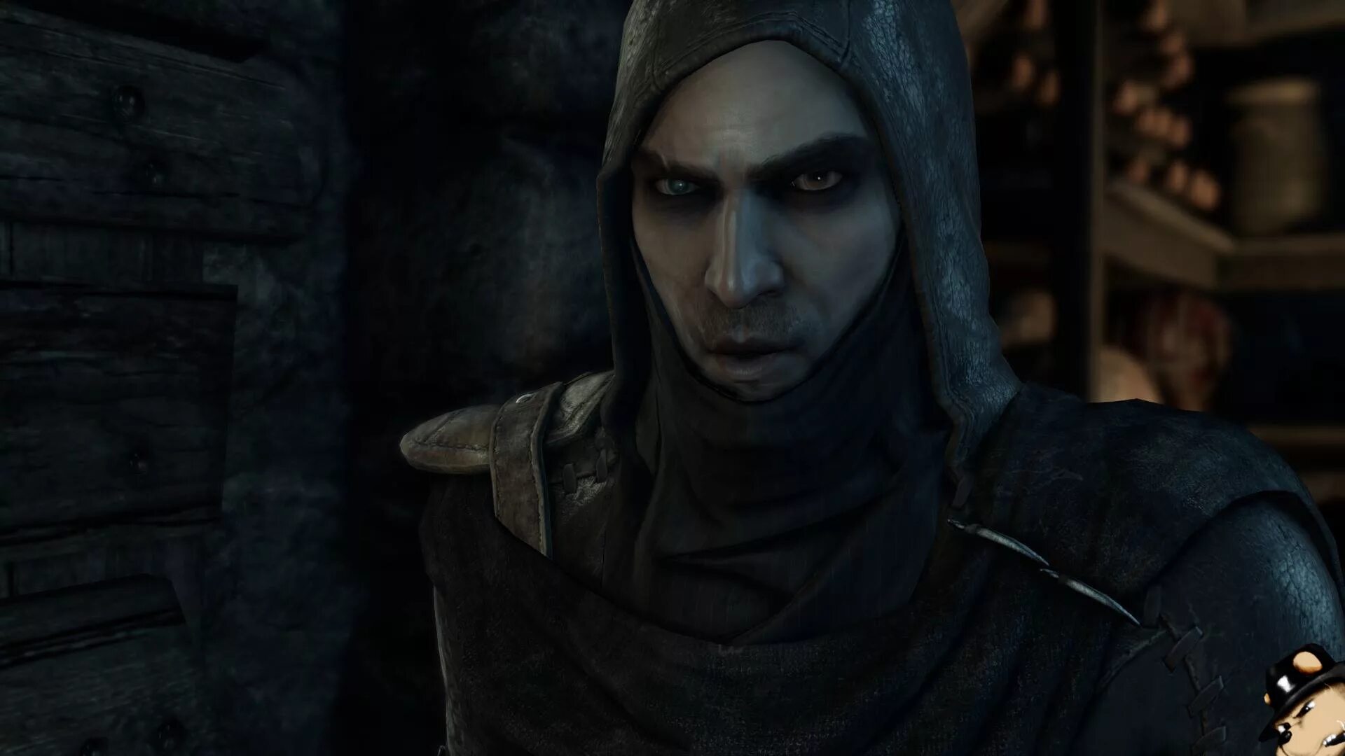 Пройти игру thief. Гаррет thief. thief игра 2014 гаррет. гаррет вор 4. thief 2014 гаррет без капюшона.