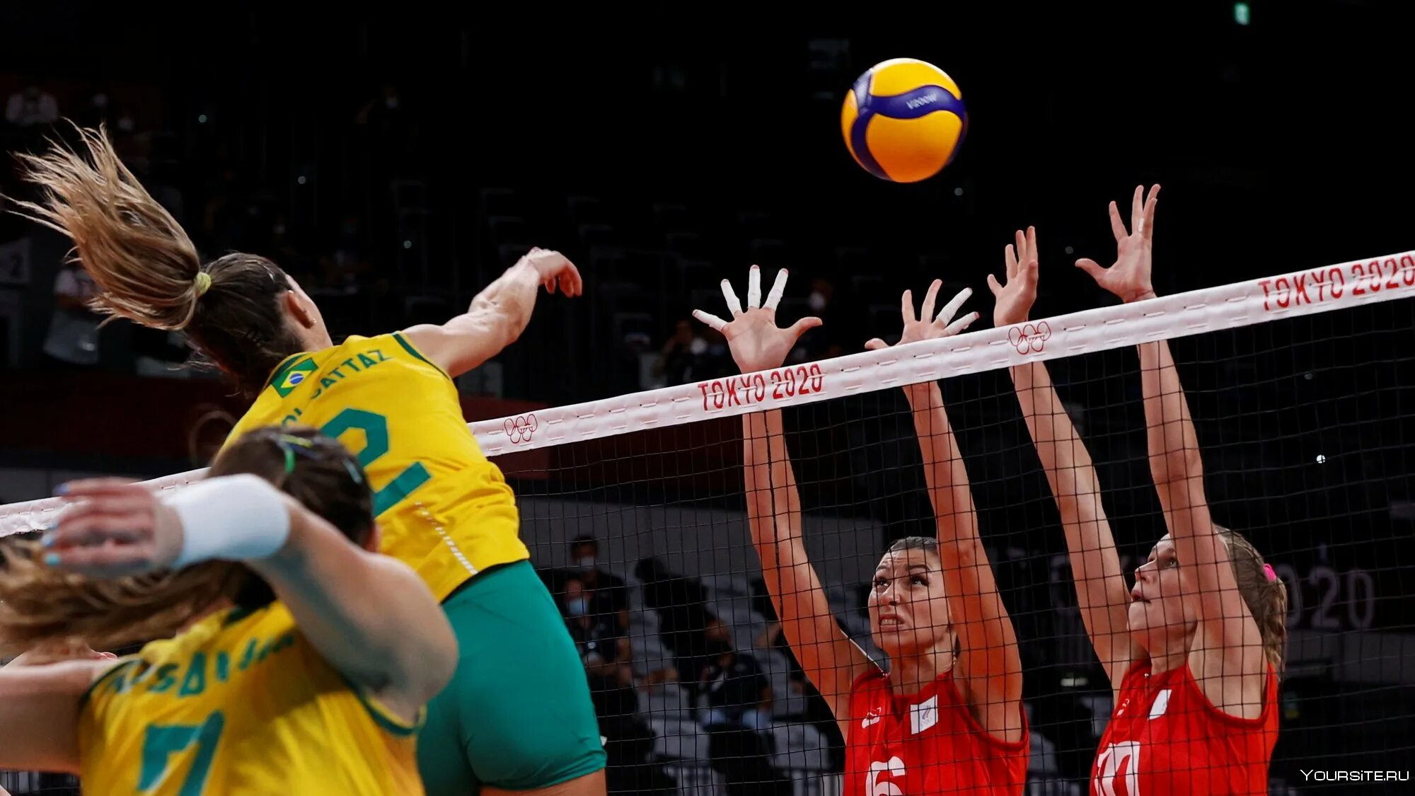 Женская сборная Бразилии по волейболу 2021. Игру бразилия россия