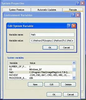 System environment c