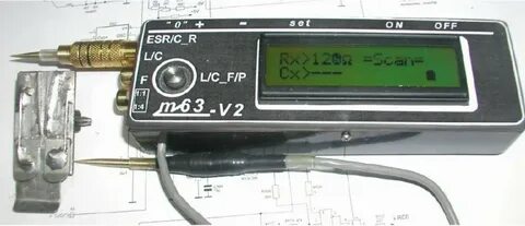 Измерение esr конденсатора прибор