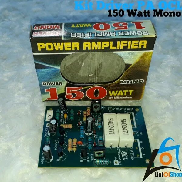 Driver Amplifier 10.000 Watt mono. Kit Driver 5.000 Watt mono.