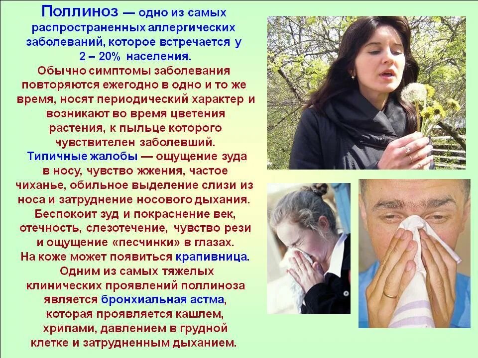 Поллиноз. Поллиноз Сенная лихорадка. Поллиноз симптомы. Аллергия поллиноз.