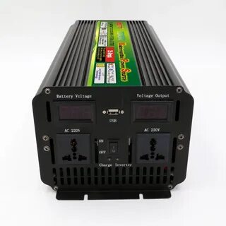 Инвертор 220 с зарядкой аккумулятора
