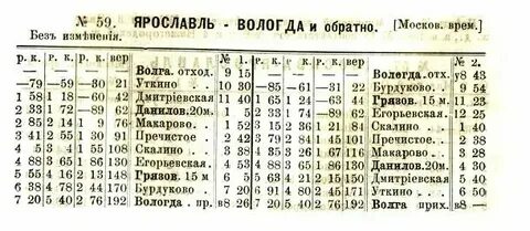 Филино уткино ярославль расписание