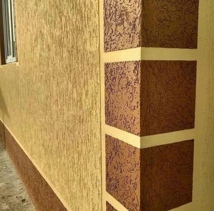 Фасадная краска osb. Фасадная декоративная штукатурка короед. короед g314.