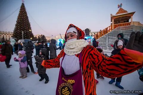 Новогодние праздники улан удэ