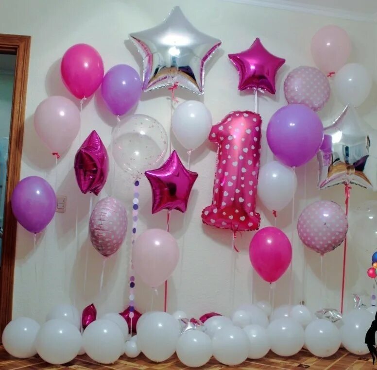 Гелевые шарики в домашних условиях. Украшение шарами. Украшение комнаты шарами. Украшение дня рождения шарами. Украшение шарами на день рождения девочке.