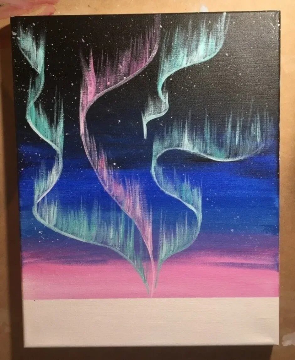 Северное сияние акварелью для детей. Северное сияние акварелью для начинающих. Правополушарное рисование северное сияние. Рисование северное сияние. Правополушарная живопись северное сияние.