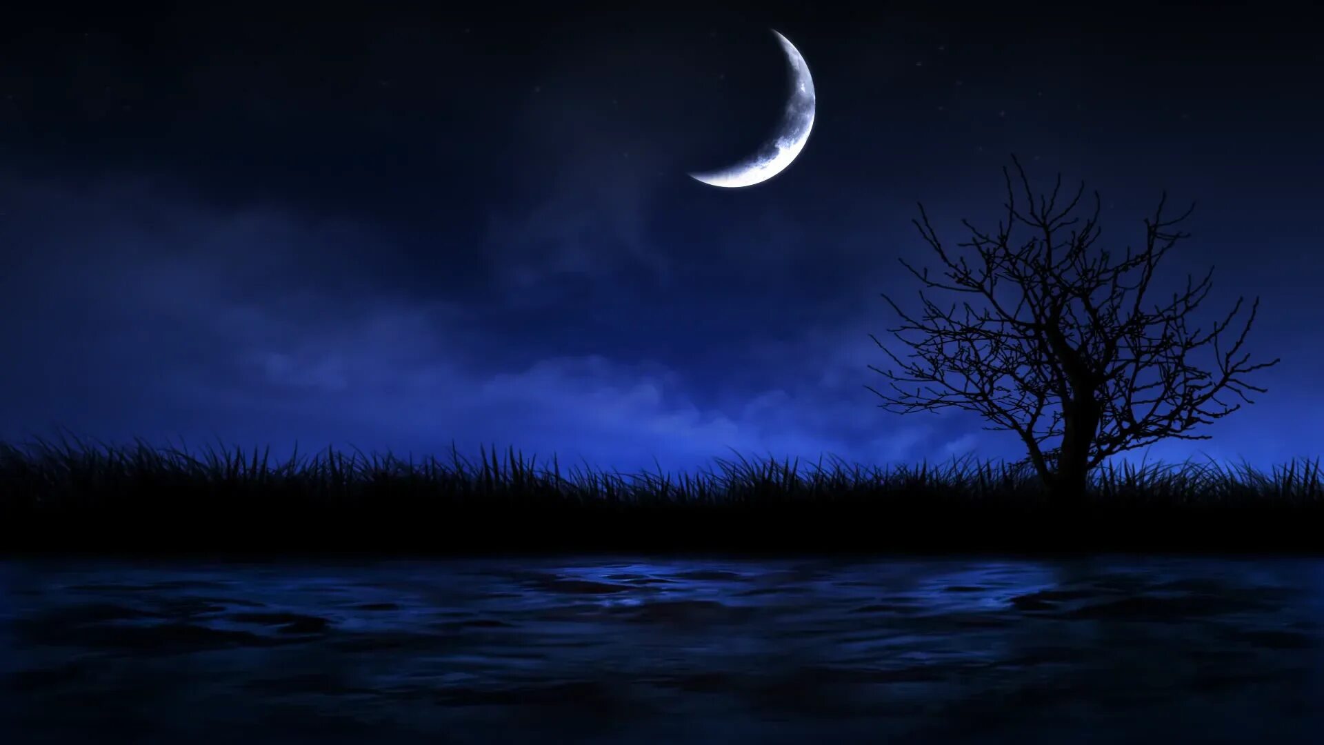Черный день синяя ночь. Серп Луны под Тучкой длинной. Бунин серп Луны под Тучкой длинной. Лунная ночь. Ночь месяц.
