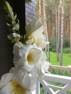 Цветы из изолона