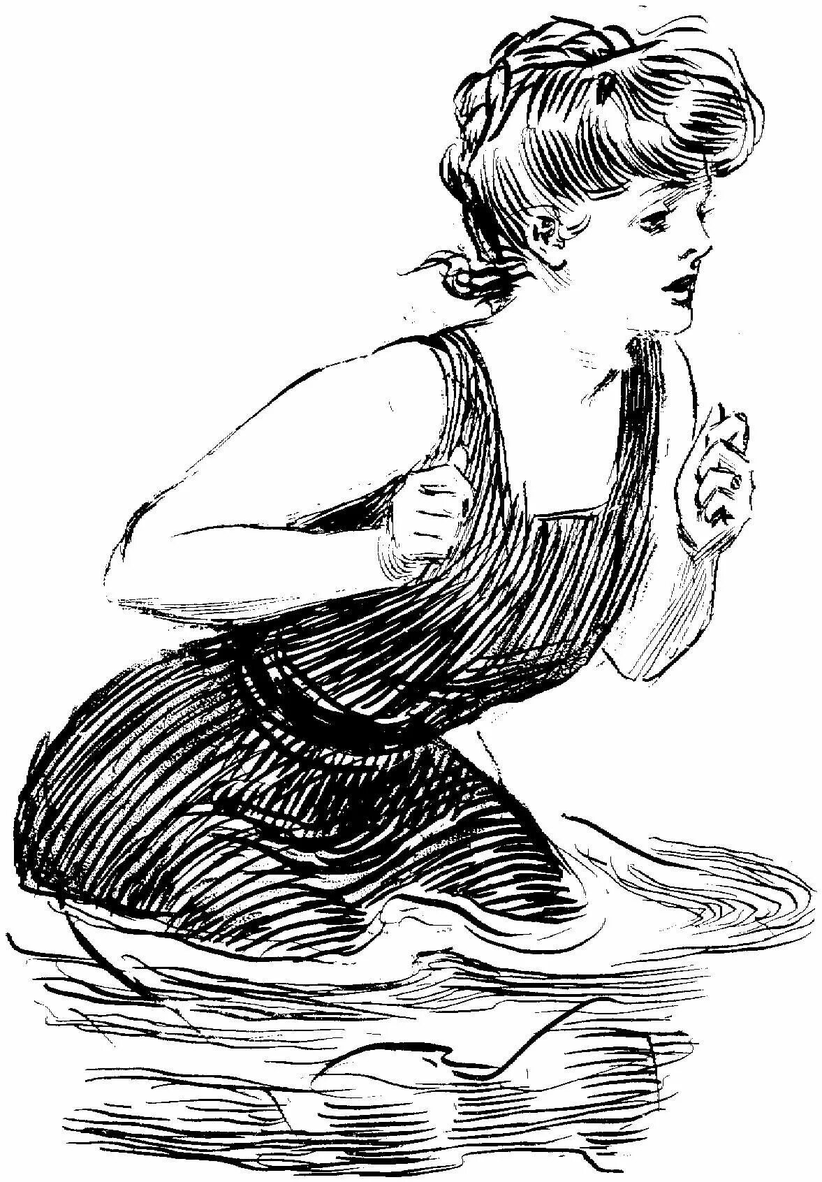 Charles Dana Gibson девушка. Девушки гибсона