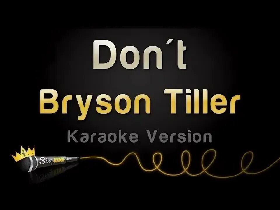 Dont mp3. Don't Bryson Tiller текст.