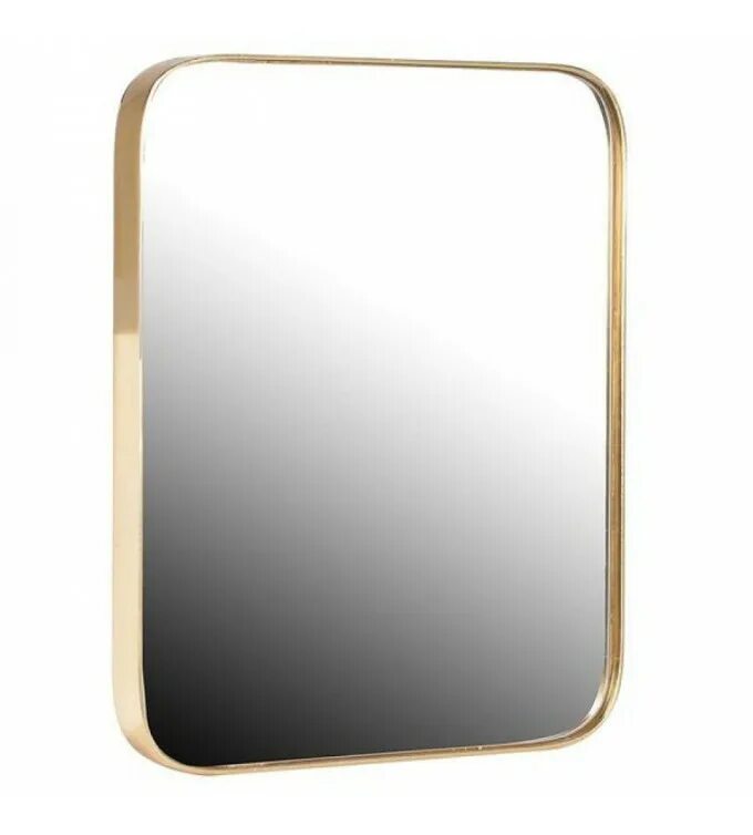 Зеркало “Gold Mirror” 60х80 см. Прямоугольное зеркало в металлической раме. Прямоугольное зеркало в ванной. Зеркало прямоугольное настенное. Куплю зеркало м