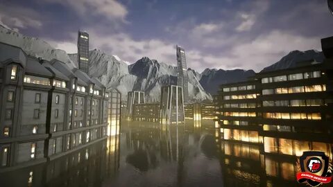 Unreal engine город