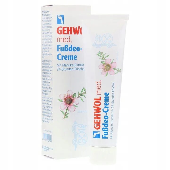 Gehwol med Deodorant foot Cream - крем-дезодорант для ног 75мл. Gehwol med Fußdeo-Creme 125ml. Gehwol крем-дезодорант (fubdeo-Creme) 125мл. Gehwol med Fußdeo-Creme 75ml. Купить gehwol для ног