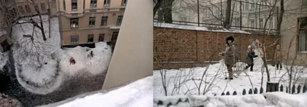 В каком году снимали зимнюю вишню