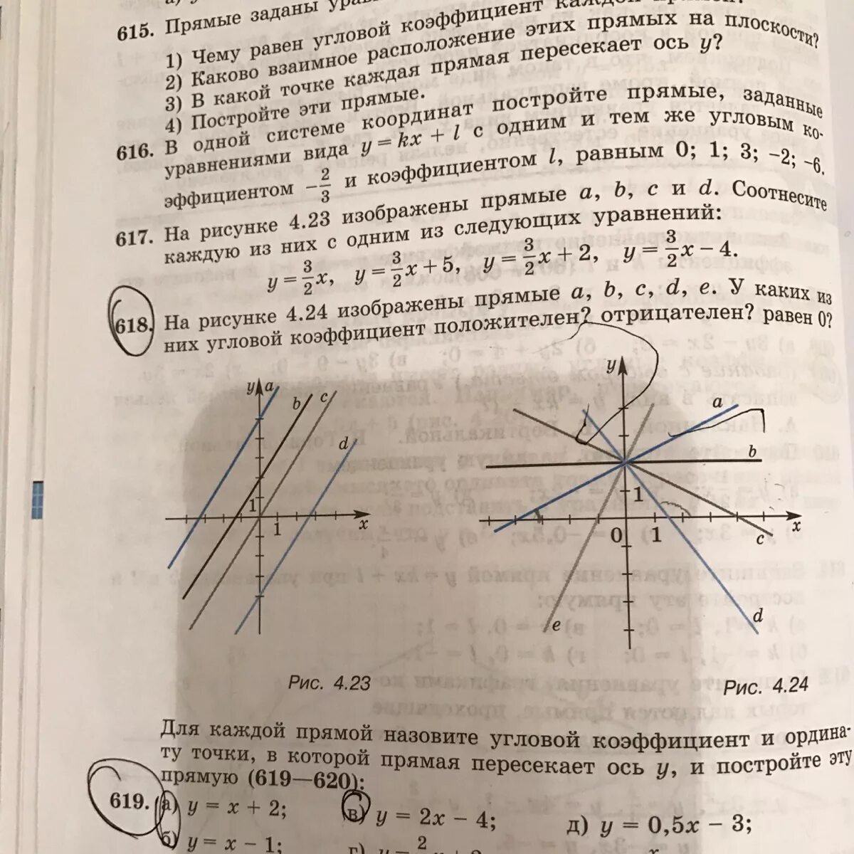 Уравнение y kx l. Уравнение y kx l