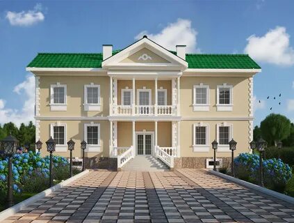 3d фасады домов