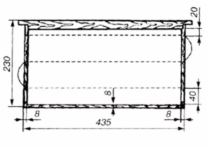 рамки рута и дадан размеры. размер рамки дадан 145. натягивание проволоки на рамку дадан. размер рамки дадан 300 чертеж. проволока в рамках размеры.